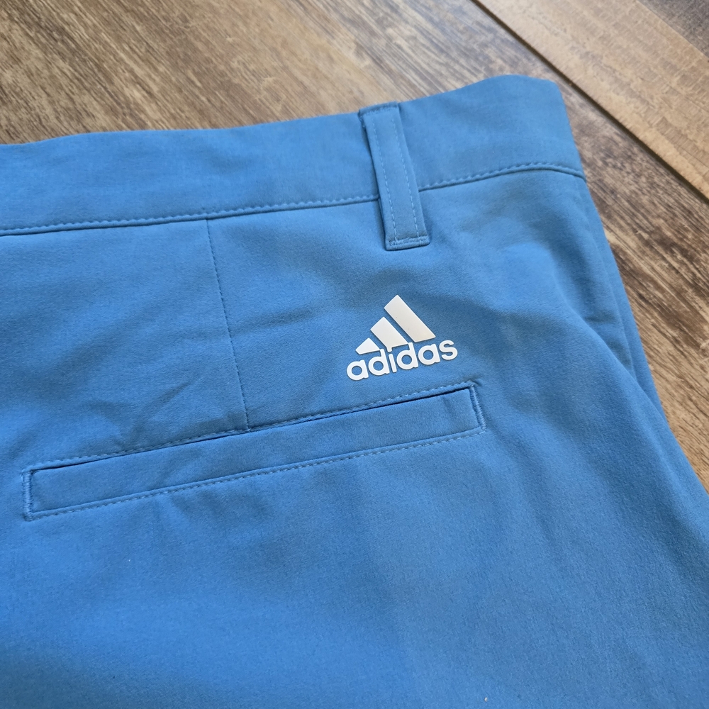 Adidas Men's Ultimate365 Golf Shorts Blue Performance Stretch - Size 38 - Picture 6 of 7